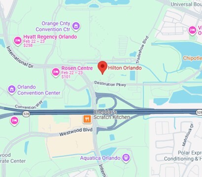 Hilton Orlando Map